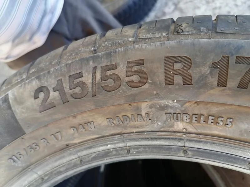 Гуми Летни 215/55R17, снимка 4 - Гуми и джанти - 29598260