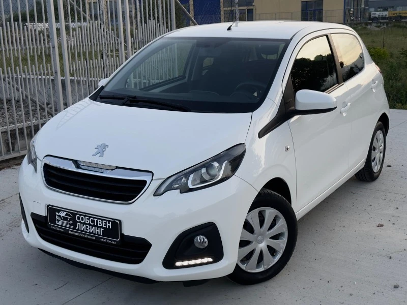 Peugeot 108 1.0 i 51110 км/ Сервизна история/ Климатик/ Лизинг, снимка 1 - Автомобили и джипове - 45811019