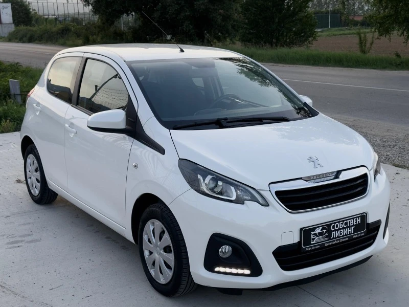 Peugeot 108 1.0 i 51110 км/ Сервизна история/ Климатик/ Лизинг, снимка 3 - Автомобили и джипове - 45811019