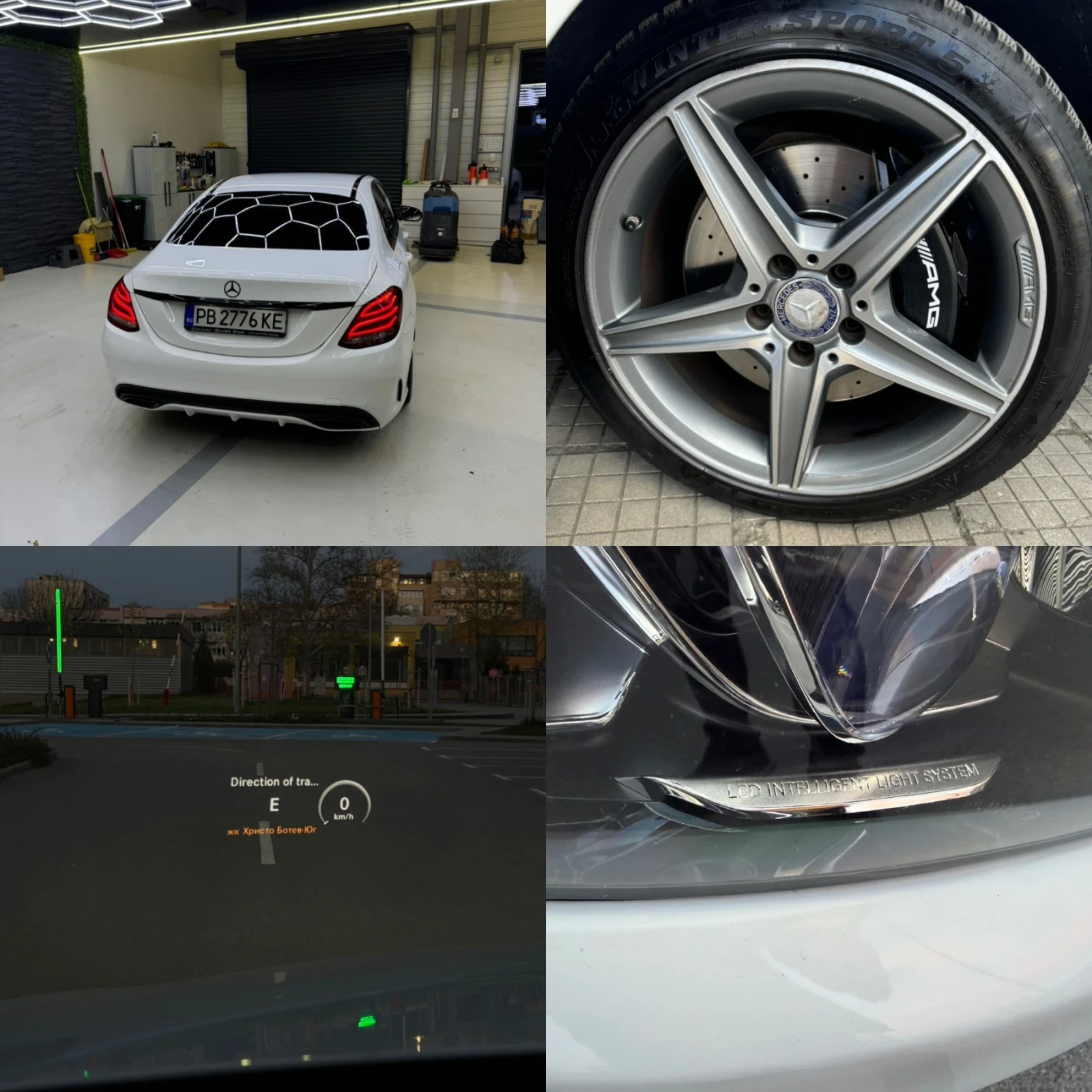 Mercedes-Benz C 250 AMG PACK/СМЕНЕНИ ВЕРИГИ/РЕАЛНИ КМ, снимка 15 - Автомобили и джипове - 54129081