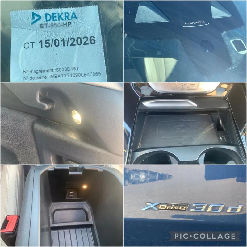 BMW X3 3.0D* X-Line* PANO* HEAD UP* Серв.история БМВ, снимка 15 - Автомобили и джипове - 51079950