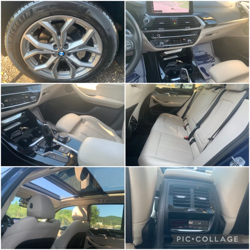BMW X3 3.0D* X-Line* PANO* HEAD UP* Серв.история БМВ, снимка 17 - Автомобили и джипове - 51079950