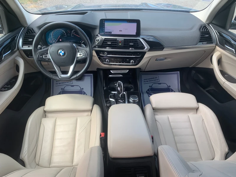 BMW X3 3.0D* X-Line* PANO* HEAD UP* Серв.история БМВ, снимка 10 - Автомобили и джипове - 51079950
