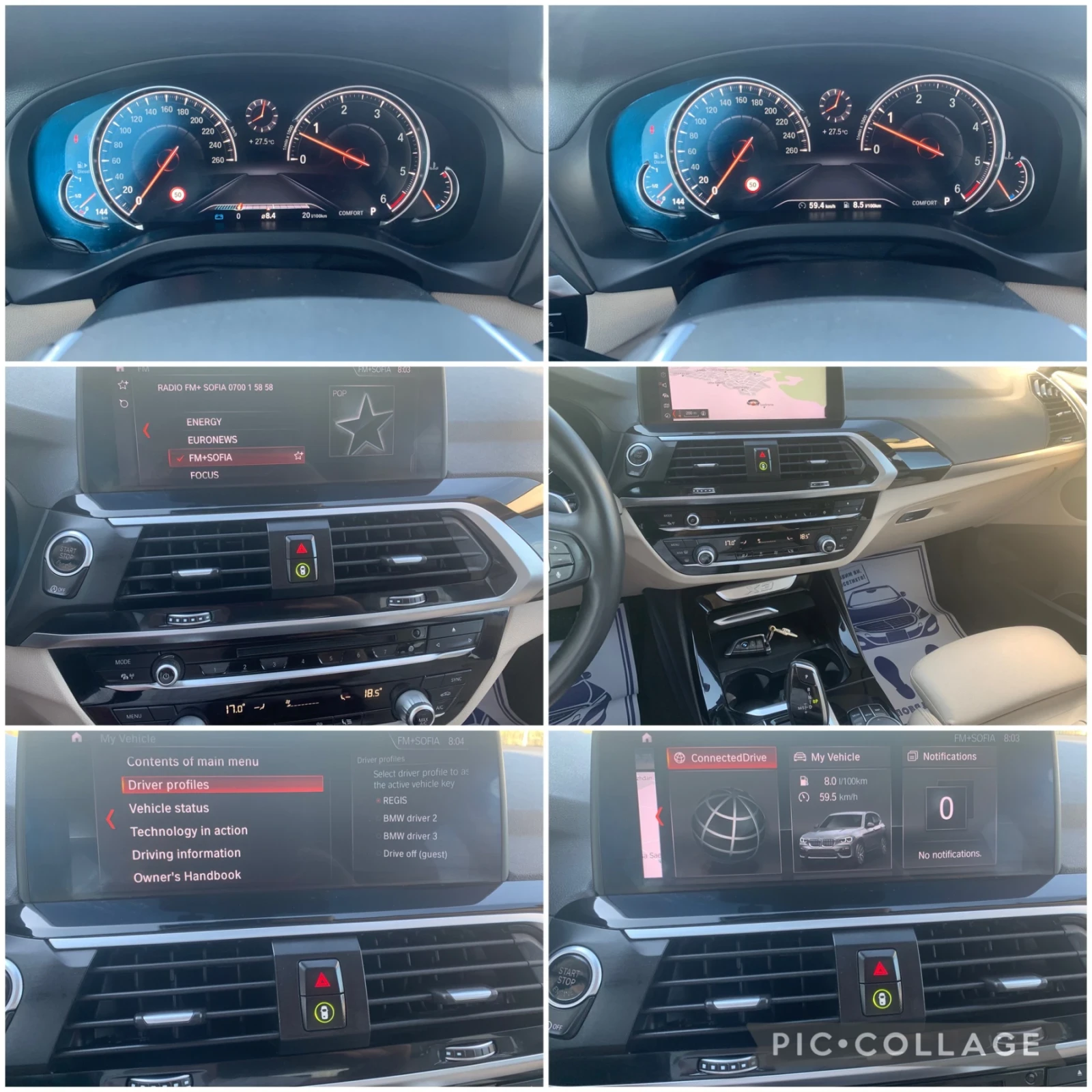 BMW X3 3.0D* X-Line* PANO* HEAD UP* .  | Mobile.bg   13