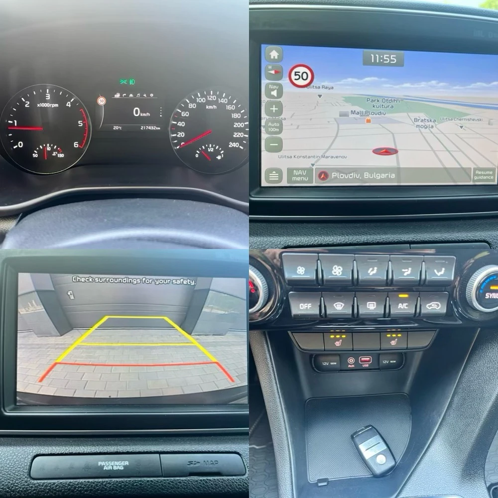Kia Sportage 2.0CRDI 4X4GT Line Подгрев* Панорама* JBL* Keyless, снимка 13 - Автомобили и джипове - 54860163