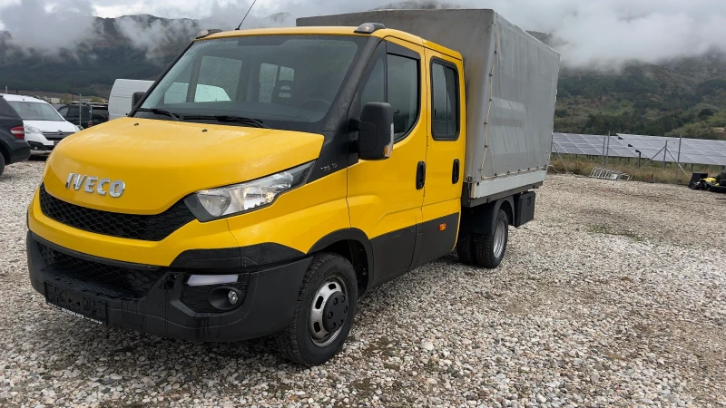 Iveco 35c15 7 места клима Печка 205000 км РЕАЛНИ, снимка 1 - Бусове и автобуси - 47556370