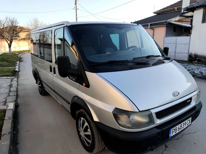 Ford Transit 2.4ТDI.125k+ КЛИМА///, снимка 5 - Бусове и автобуси - 53167230