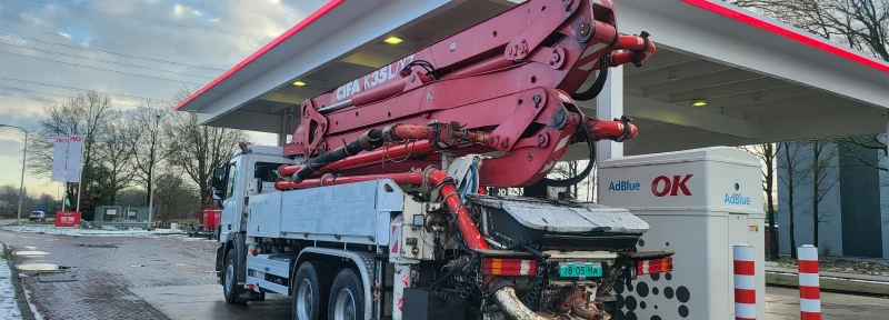 Бетон помпа Mercedes-Benz !!!Лизинг!!! , снимка 3 - Индустриална техника - 52597487