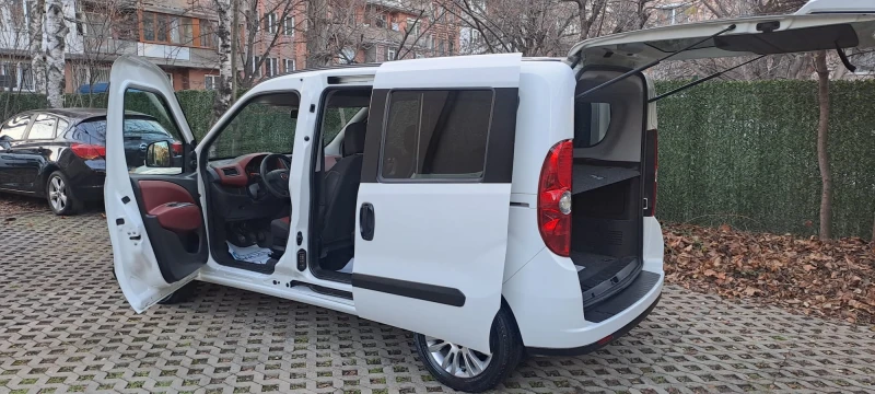 Fiat Doblo 1.4t-jet natural power ПЪТНИЧЕСКИ 2 БР. СТР. ВРАТИ, снимка 15 - Автомобили и джипове - 52884604