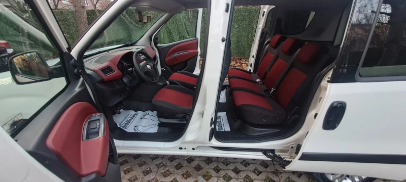 Fiat Doblo 1.4t-jet natural power ПЪТНИЧЕСКИ 2 БР. СТР. ВРАТИ, снимка 13 - Автомобили и джипове - 52884604