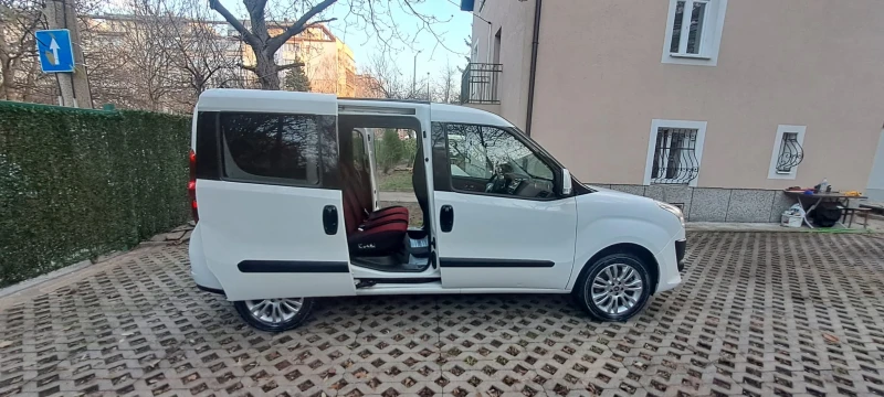 Fiat Doblo 1.4t-jet natural power ПЪТНИЧЕСКИ 2 БР. СТР. ВРАТИ, снимка 6 - Автомобили и джипове - 52884604