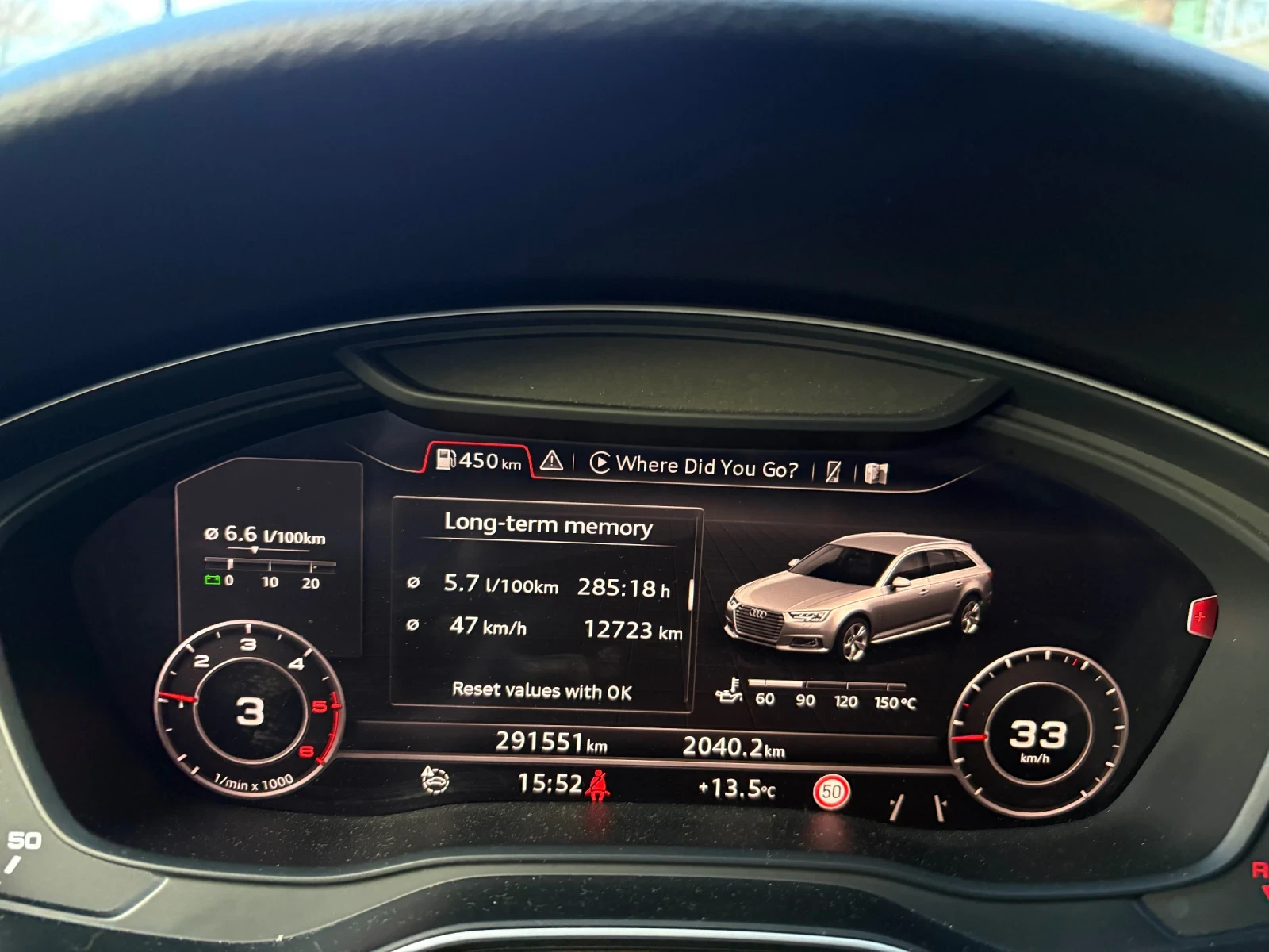 Audi A4 2.0 TDI* Virtual* Distronic* Keyless* Подгрев* EUR - изображение 9