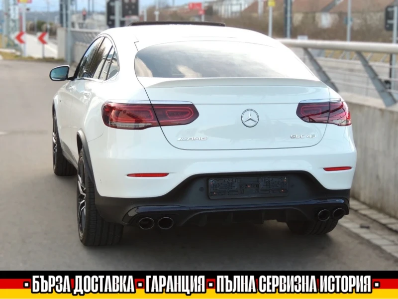 Mercedes-Benz GLC 43 AMG 4MATIC/COUPE/9G/KEYLESS/NIGHT/360/MEMORY, снимка 4 - Автомобили и джипове - 49385594