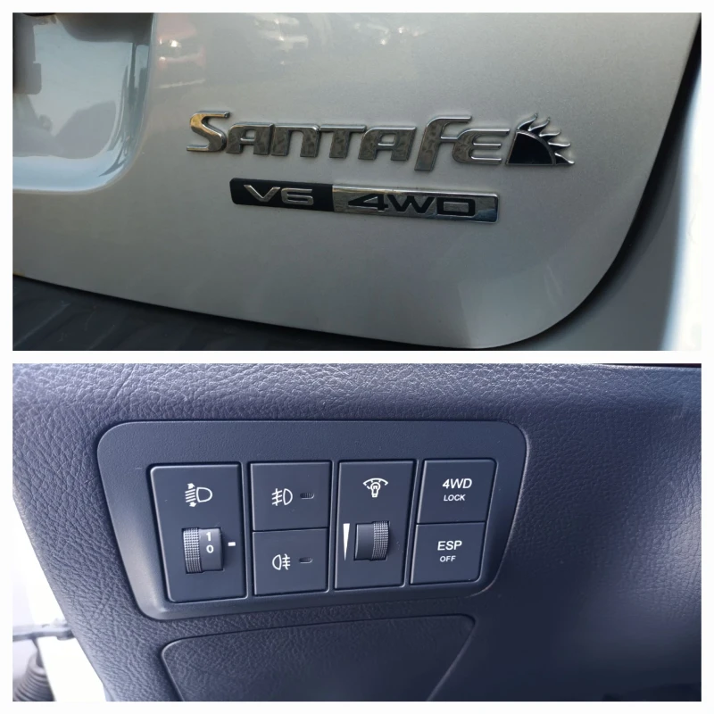 Hyundai Santa fe 2.7 бензин;автоматик КОЛЕДНА ЦЕНА 12999лв., снимка 16 - Автомобили и джипове - 50538004