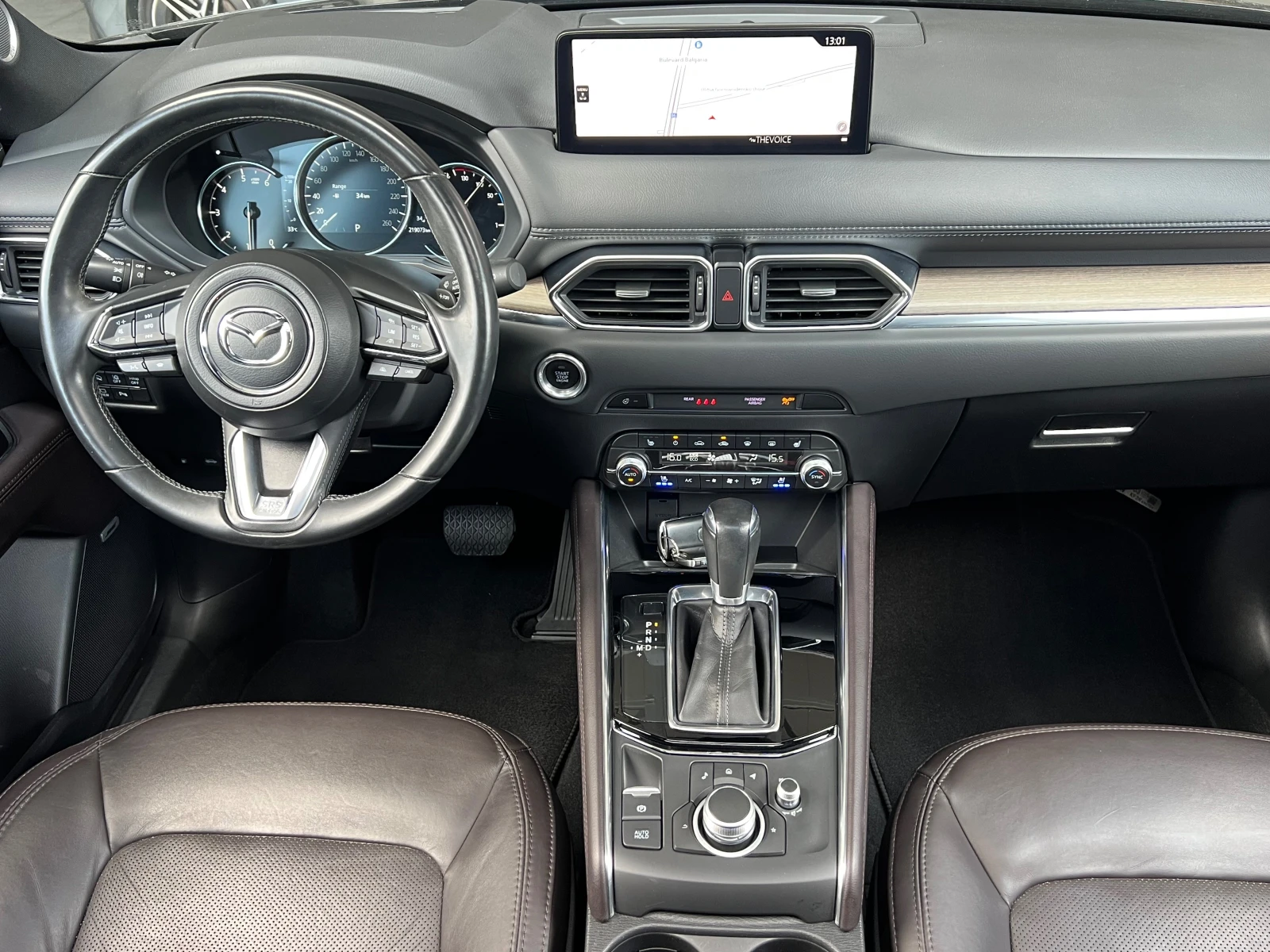 Mazda CX-5 2.2d-184ps, 4x4, HOMURA, FACE-FULL SERVICE MAZDA!, снимка 10 - Автомобили и джипове - 55058930