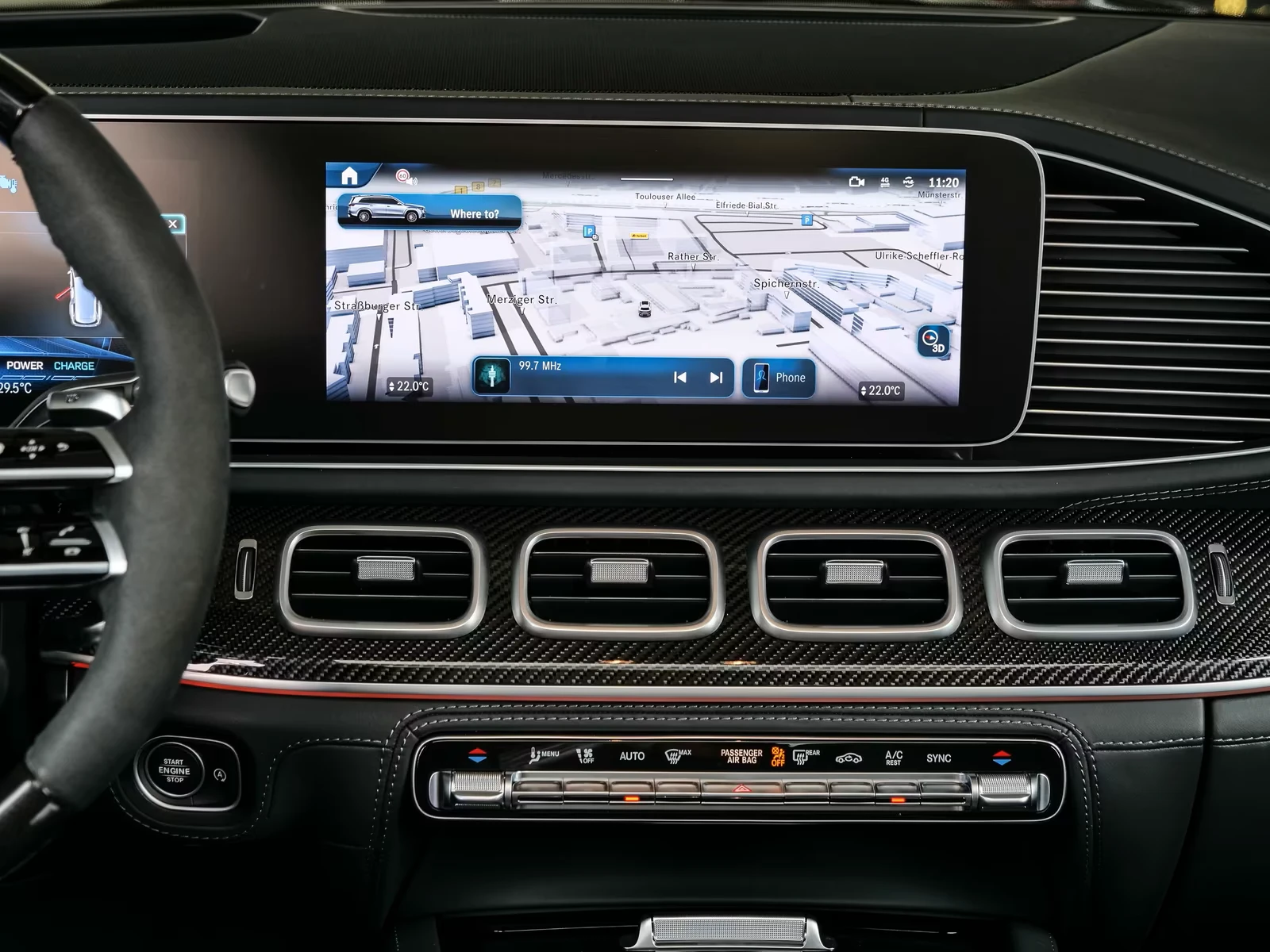 Mercedes-Benz GLS 63 AMG BRABUS 800* BURM 3D* DISTR* CARBON* KEYLESS* 360 C, снимка 13 - Автомобили и джипове - 55748858