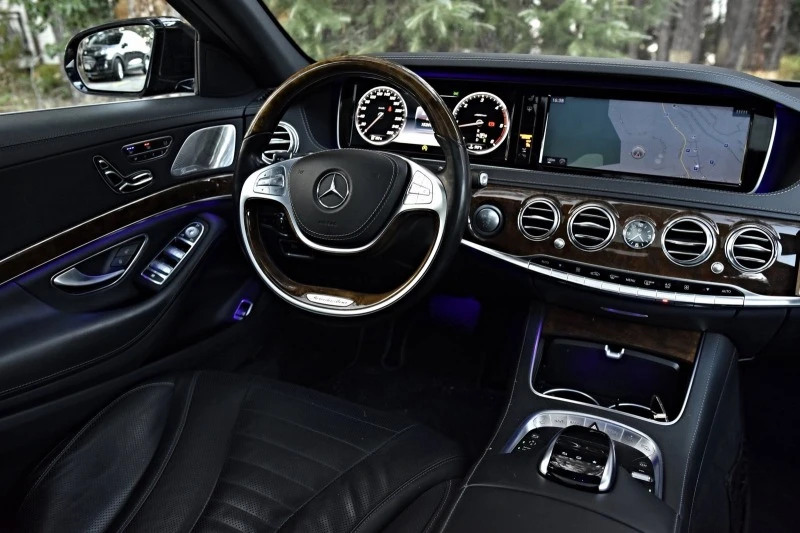 Mercedes-Benz S 350 4 Matic#AMG#LINE#PANORAMA#HEAD UP#OBDUH, снимка 14 - Автомобили и джипове - 46971703