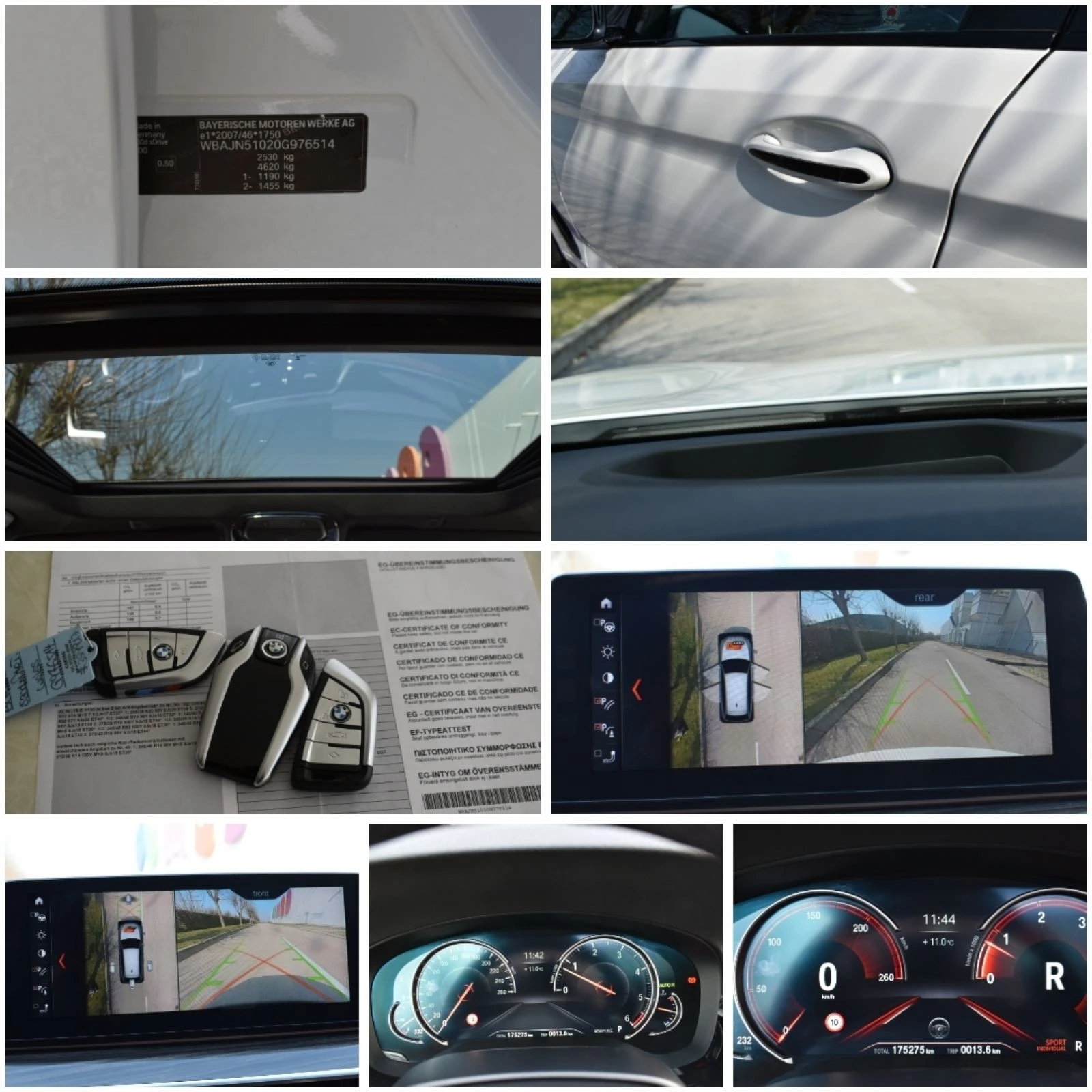 BMW 530 4x4!!Мпакет!!!FUL FUL!!, снимка 13 - Автомобили и джипове - 53831134