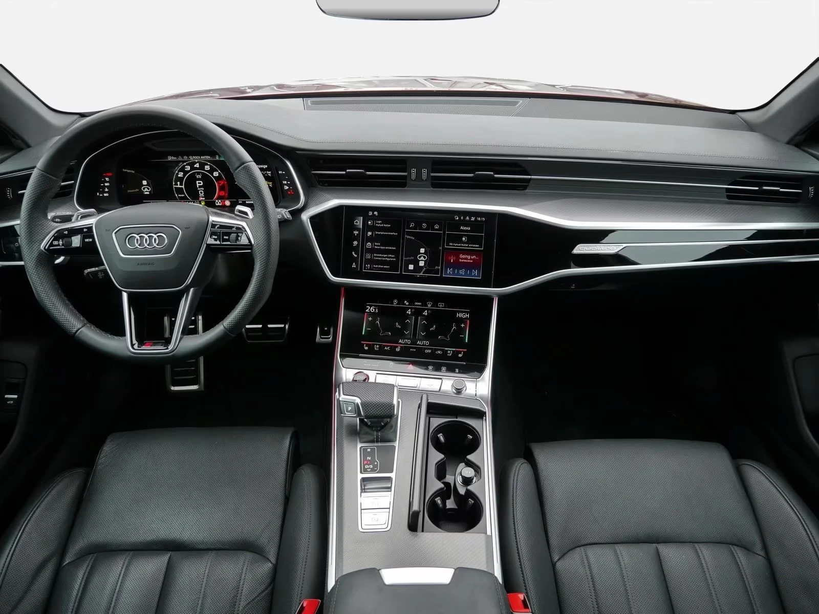 Audi Rs6 PERFORMANCE / B&O / HUD / 360 / DYNAMIC / MATRIX, снимка 9 - Автомобили и джипове - 55122931