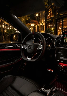 Mercedes-Benz GLE 350 FULL AMG | COUPE | 4MATIC | 2017 | 258HP | ПАНОРАМ, снимка 9