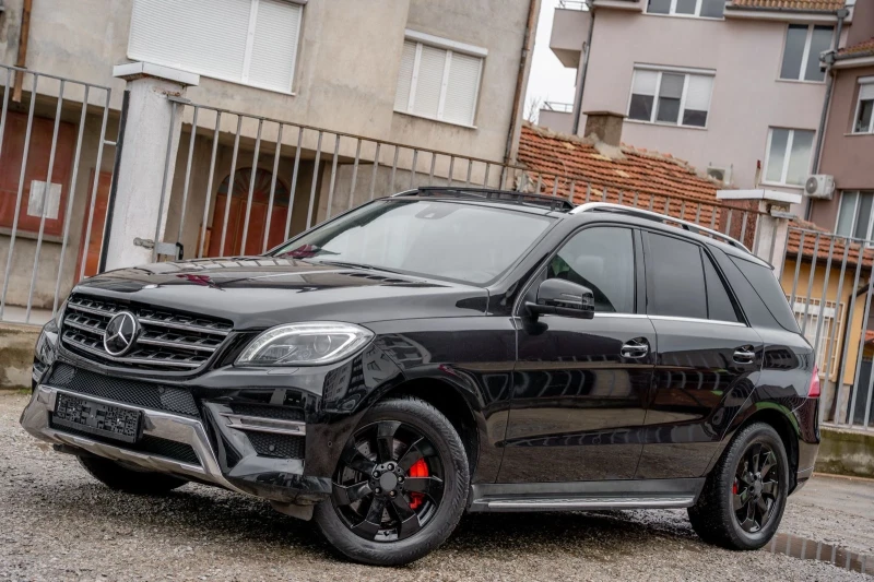 Mercedes-Benz ML 350 BlueTEC-AMG-PANORAMA-Keyless GO-HARMAN KARDON-FULL, снимка 3 - Автомобили и джипове - 53410263