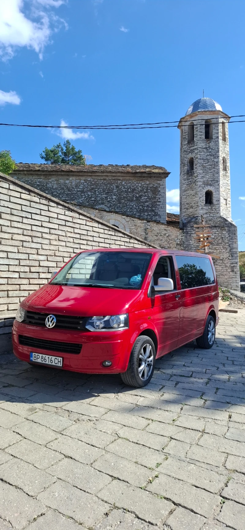 VW T5 1.9 tdi, 8+ 1, снимка 2 - Бусове и автобуси - 51633199
