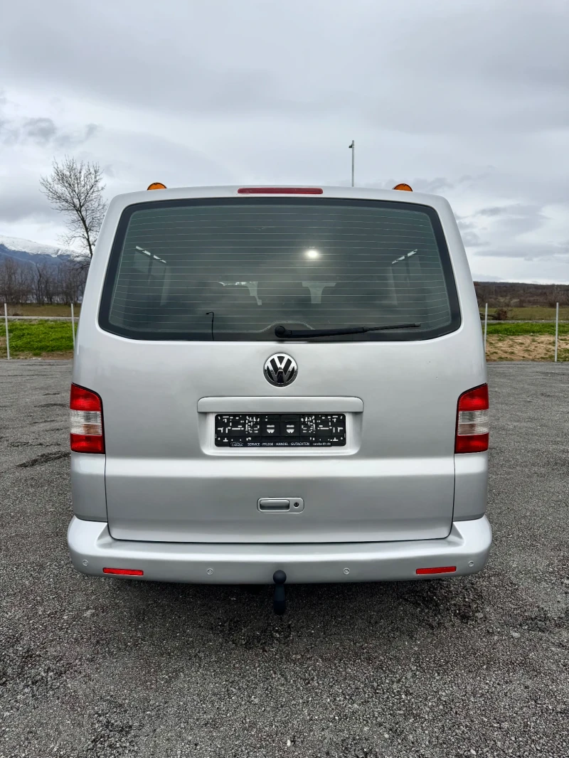 VW T5 2.5TDI CARAVELLE, Дълга База, 9 Места, Климатроник, снимка 7 - Бусове и автобуси - 53598792