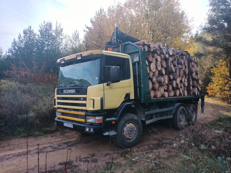 Scania 124 SCANIA 124L  6х6 С РЕМАРКЕ, снимка 6 - Камиони - 47558419