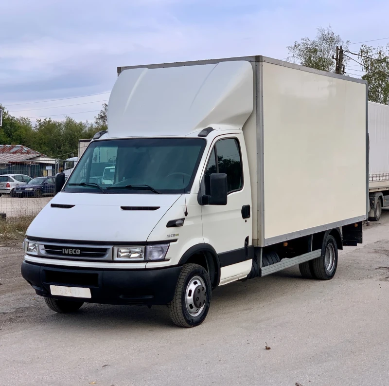 Iveco Daily Падащ Борд DHOLLANDIA* 4.20м Фургон* Реален пробег, снимка 2 - Камиони - 53074119