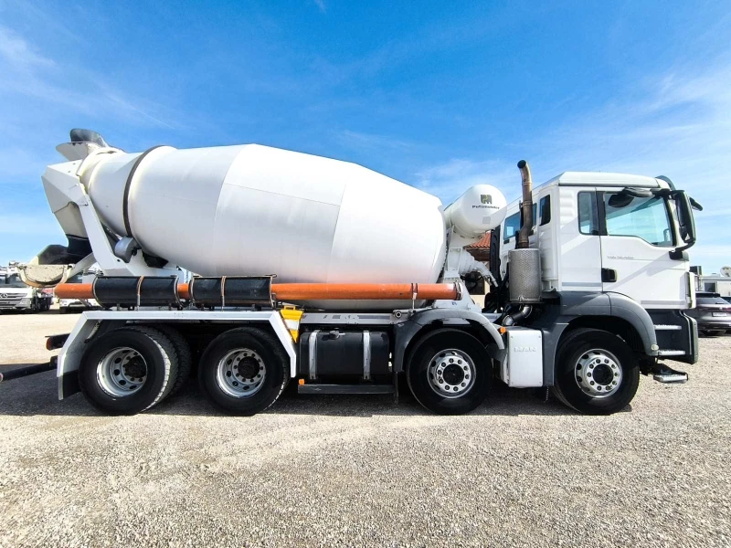 Бетон миксер Man TGS 32.420 PUTZMEISTER 10M3, снимка 8 - Индустриална техника - 52366661