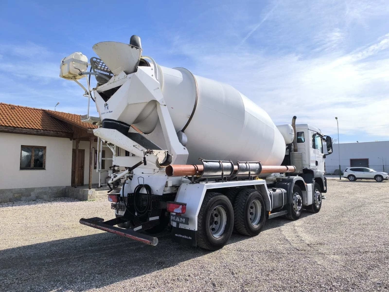 Бетон миксер Man TGS 32.420 PUTZMEISTER 10M3, снимка 7 - Индустриална техника - 52366661