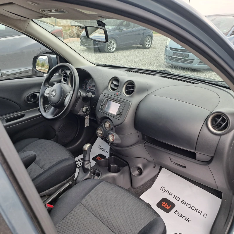 Nissan Micra 1.2i* 98 к.с* 115000 км* НАВИ* ОТЛИЧЕН!, снимка 10 - Автомобили и джипове - 47529299