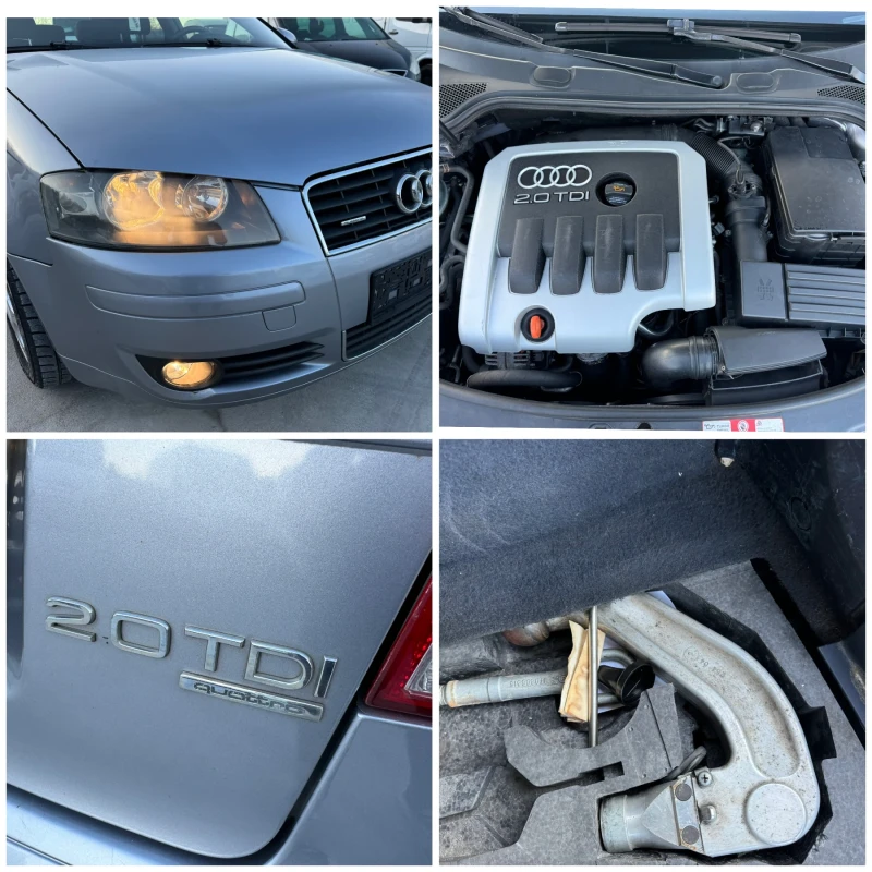 Audi A3 2.0TDI QUATTRO, снимка 16 - Автомобили и джипове - 47930415