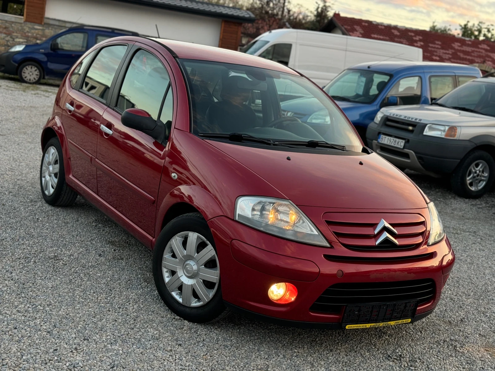 Citroen C3 1.4i 90кс АВТОМАТИК КЛИМАТРОНИК F1-ПЕРА , снимка 1