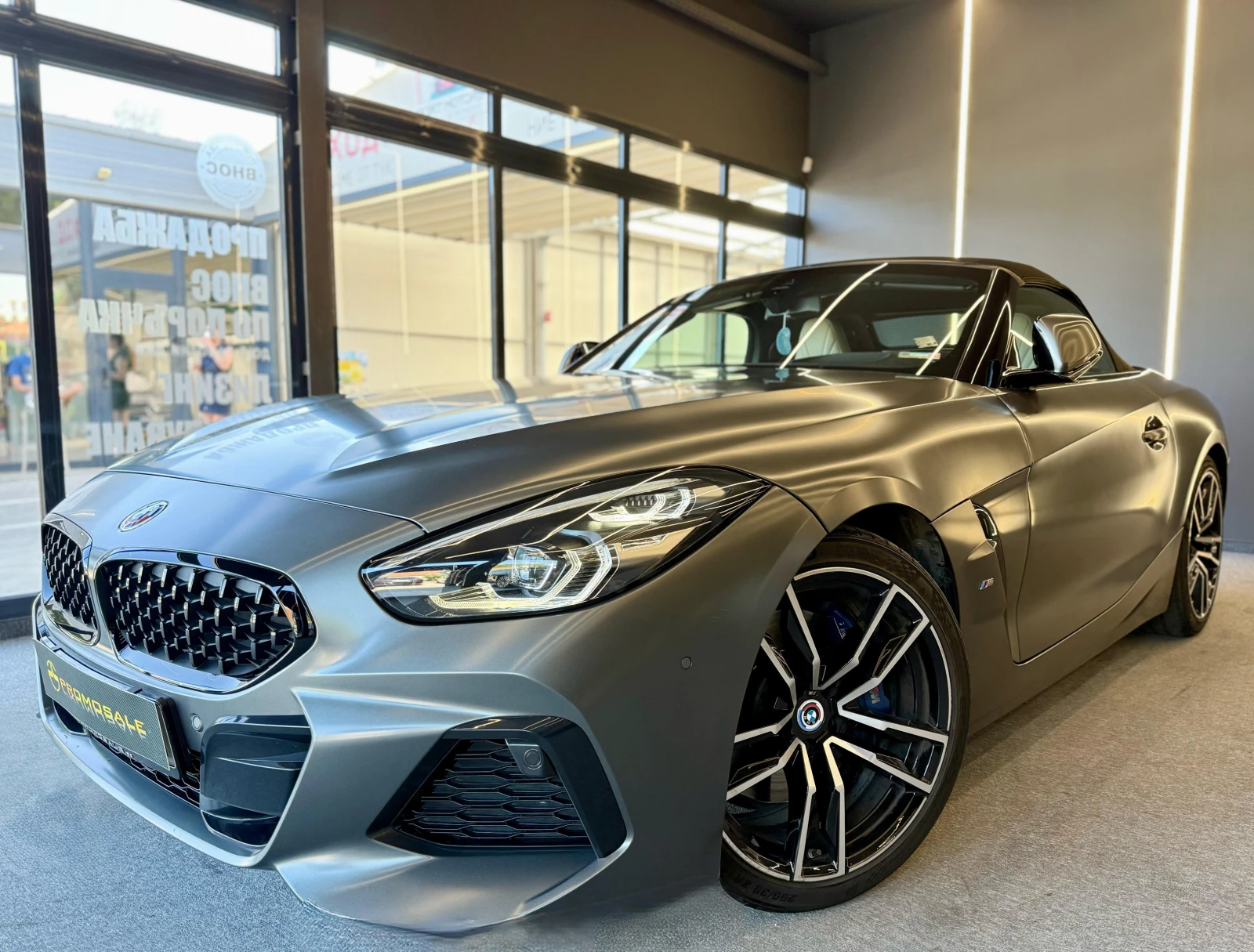 BMW Z4 SDrive 30i* Frozen Gray* M* Подгреви* Лизинг  - изображение 3