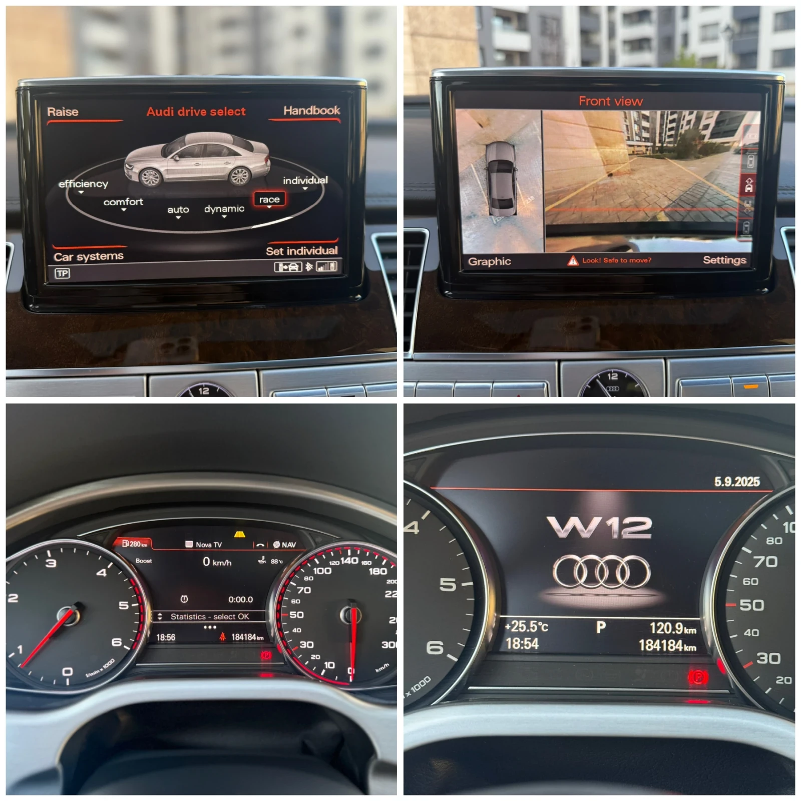 Audi A8 4.2 TDI MATRIX/ACC/360CAMERA | Mobile.bg   17