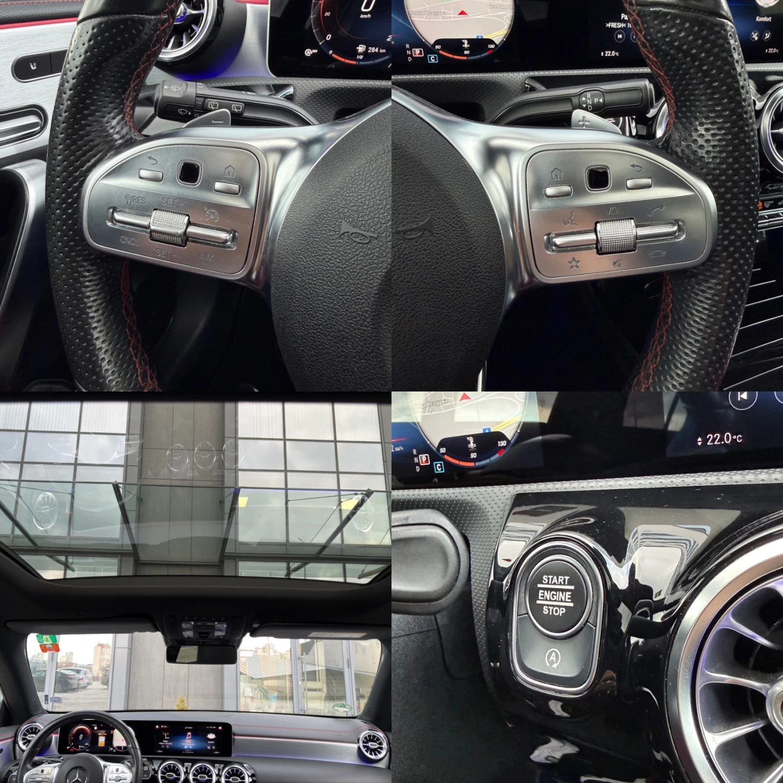 Mercedes-Benz CLA 220 AMG Line* Panorama* MultiBeam LED* Burmester* , снимка 11 - Автомобили и джипове - 54585190
