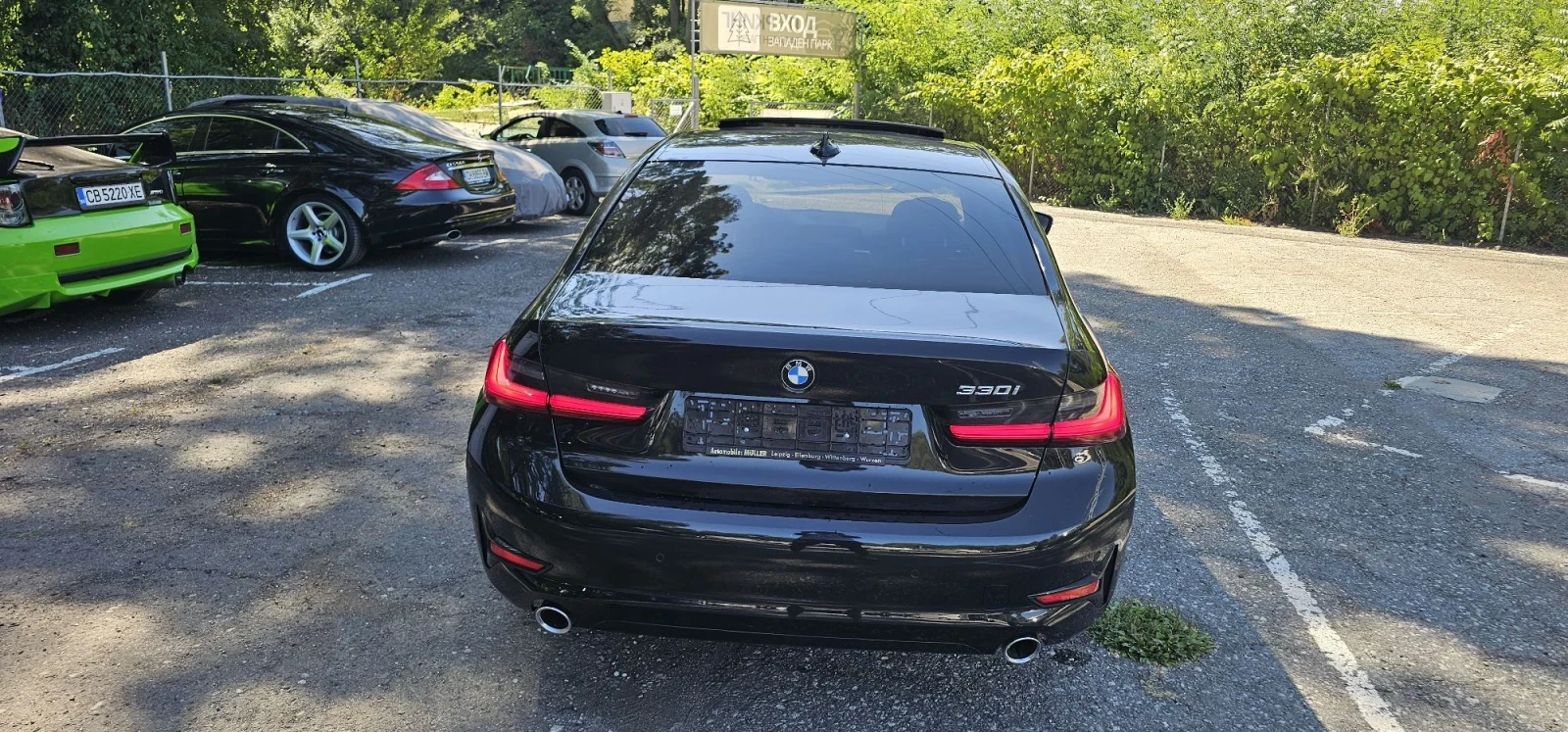 BMW 330 330i Кожа Подгрев Шибидах Сервизна история , снимка 2 - Автомобили и джипове - 55692656
