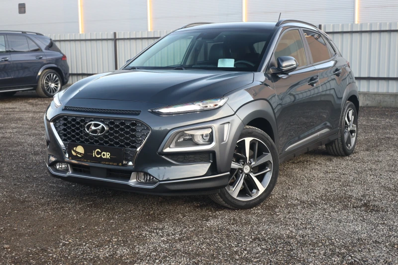 Hyundai Kona 1.6T-GDI Premium 4х4 HuD KeyGO KAM Blind Lane iCar - 29999 лв. - 67626395 1