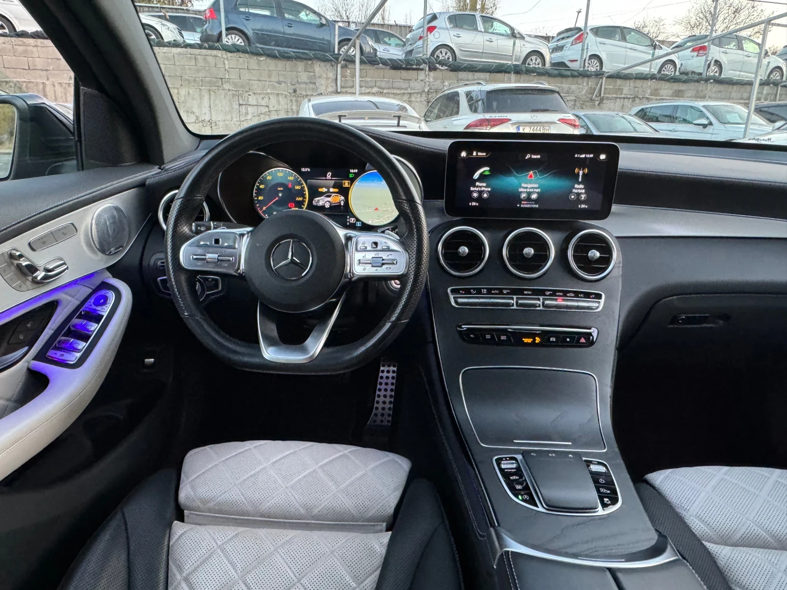 Mercedes-Benz GLC 400 d* 4matic* AMG* Designo* FULL, снимка 7 - Автомобили и джипове - 54175636