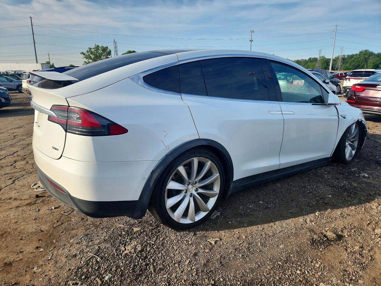 Tesla Model X 90D AWD, снимка 3 - Автомобили и джипове - 55893477