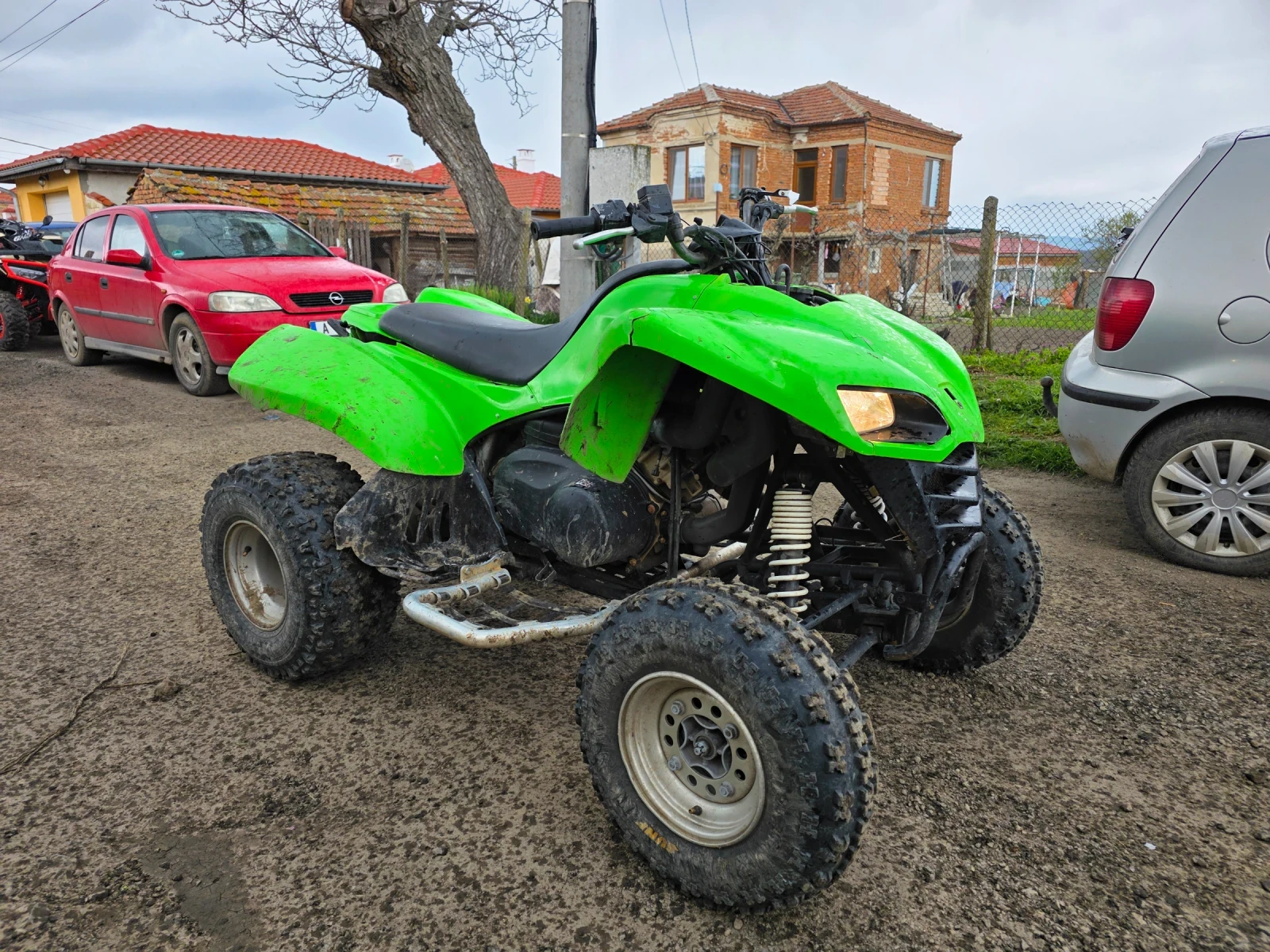 Kawasaki Kfx 700, снимка 7 - Мотоциклети и мототехника - 54650244