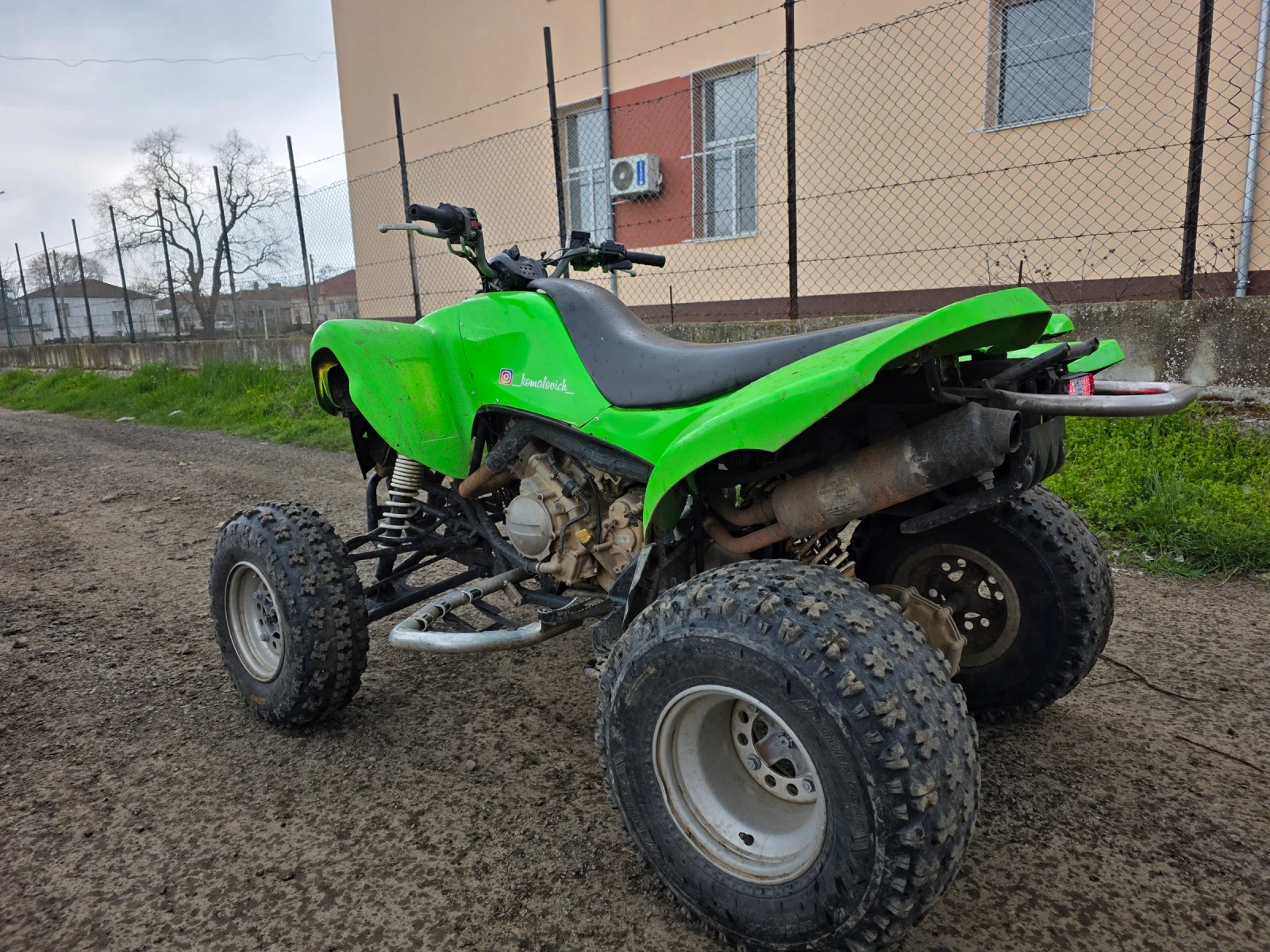 Kawasaki Kfx 700, снимка 8 - Мотоциклети и мототехника - 54650244