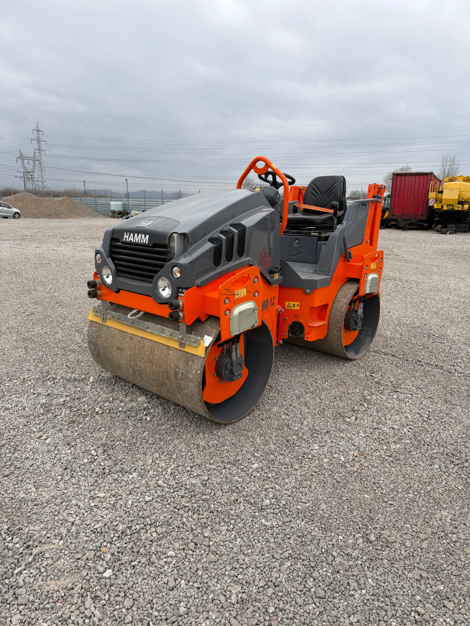 Валяк Hamm HD12 VV, снимка 5 - Индустриална техника - 53892723