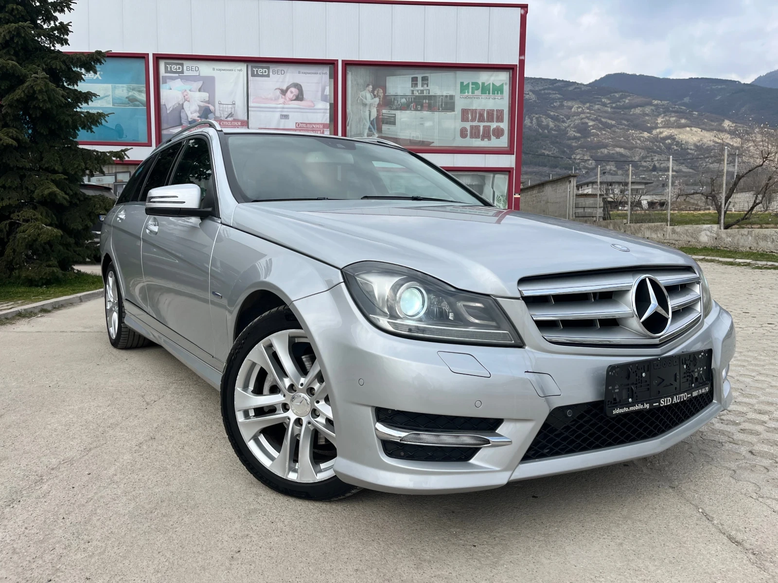 Mercedes-Benz C 220 CDI/AMG/7G-tronic/СЕРВИЗНА ИСТОРИЯ/СМЕНЕНА ВЕРИГА/