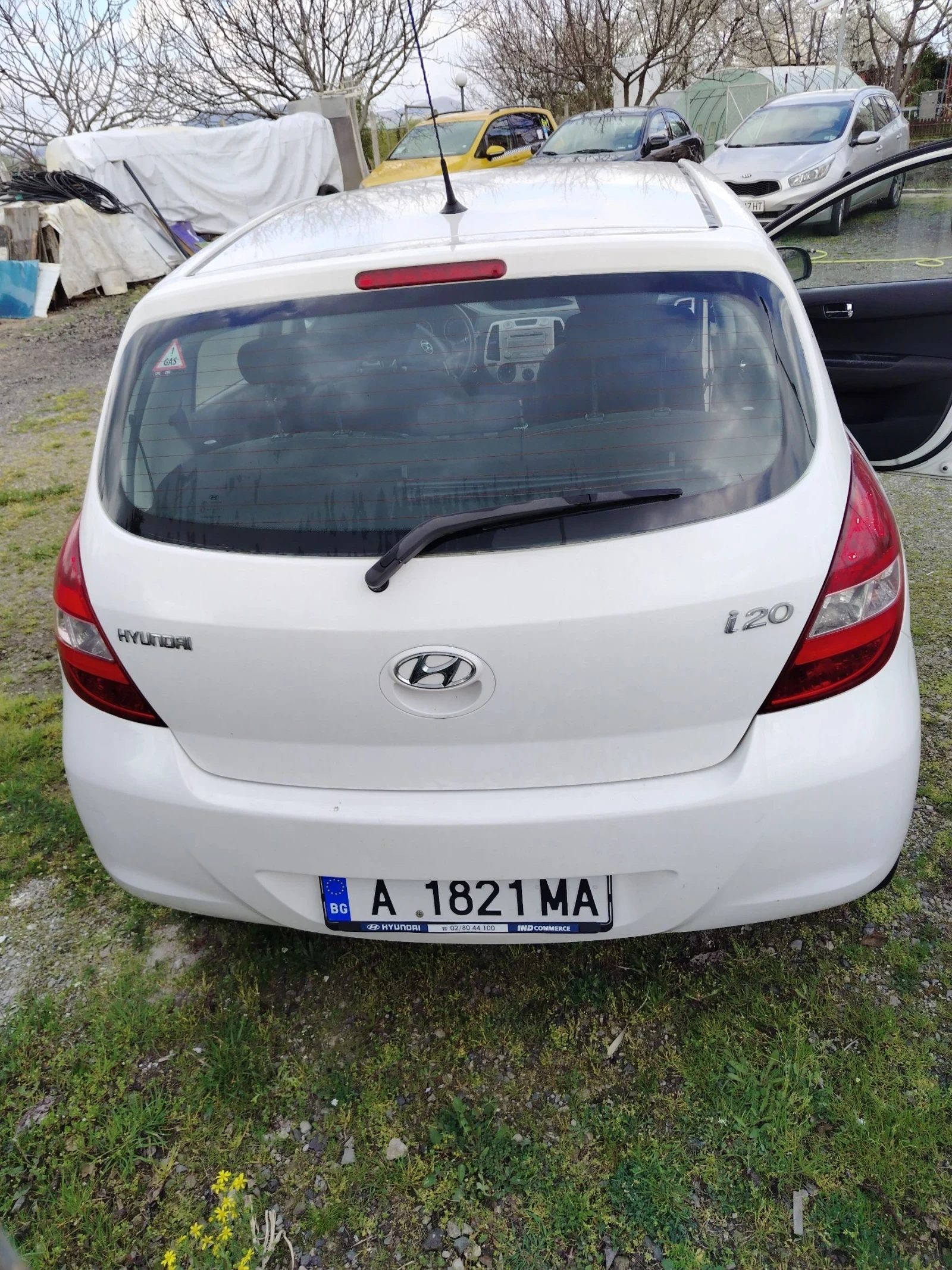Hyundai I20 1.2 Газ, купуван от България, снимка 6 - Автомобили и джипове - 54088004