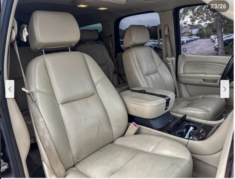 Cadillac Escalade 6.2* V8* ПОДГРЕВ* КАМЕРА* КЕЙЛЕС* , снимка 13 - Автомобили и джипове - 52333353