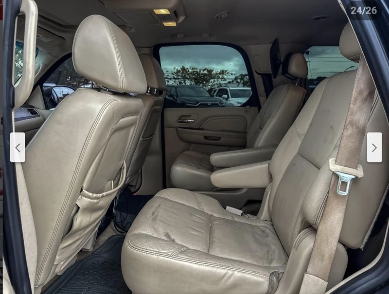 Cadillac Escalade 6.2* V8* ПОДГРЕВ* КАМЕРА* КЕЙЛЕС* , снимка 14 - Автомобили и джипове - 52333353