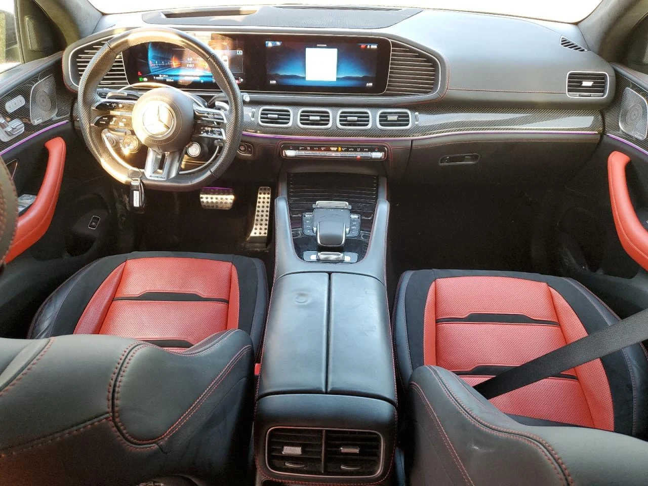 Mercedes-Benz GLE 63 S AMG 4MATIC * BURMESTER * PANO * CAMERA * AMBIENT  | Mobile.bg   8