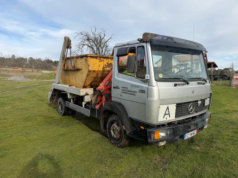 Mercedes-Benz 914 Мултилиф с Кран Palfinger ТОП, снимка 3 - Камиони - 53564578